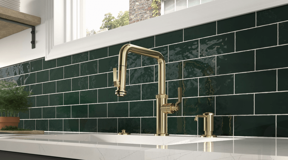 Picture of Brass Kitchen Faucet - Molufs